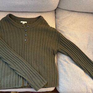 American Eagle Button Up Sweater